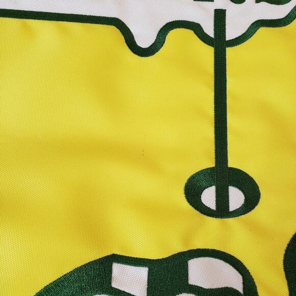 NEW The Masters Golf Decorative Nylon House Flag 25.5" X 41.5" Embroidered - Picture 6 of 7